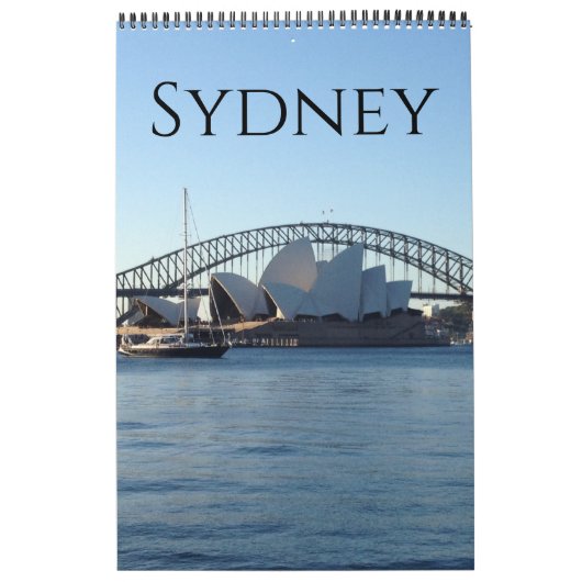 sydney-reizen kalender (Hoes)