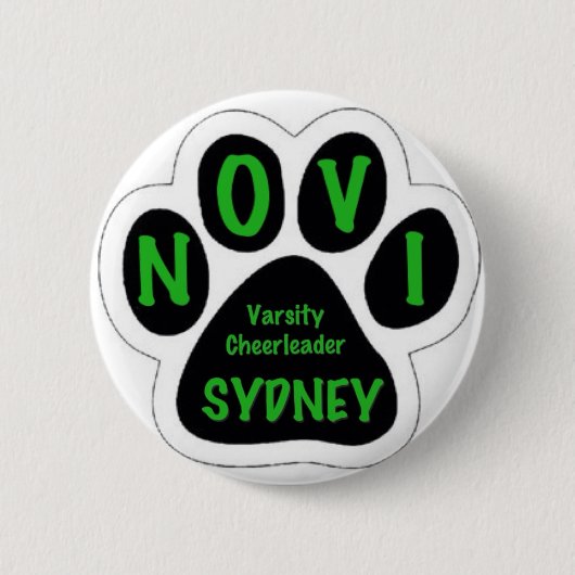 Sydney Ronde Button 5,7 Cm (Voorkant)
