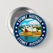 Sydney Ronde Button 7,6 Cm (Voorkant /achterkant)