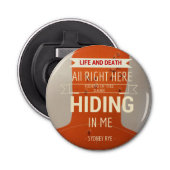 Sydney Rye flesopener Button Flesopener (Voorkant)