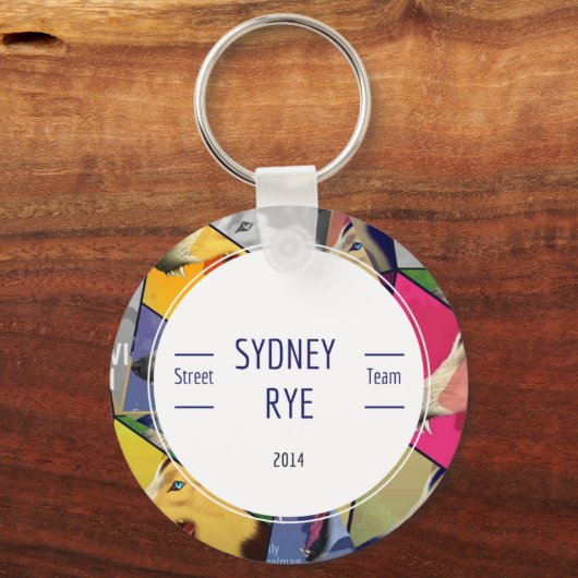 Sydney Rye sleutelhanger (Voorkant)