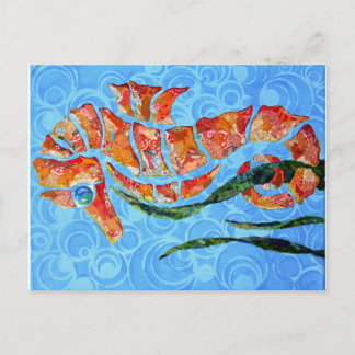 Sydney - seahorse collage briefkaart