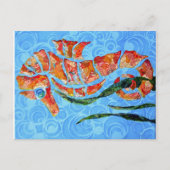 Sydney - seahorse collage briefkaart (Voorkant)