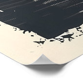 Sydney Silhouettes - Harbour Bridge Reflections Poster (Hoek)