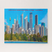 Sydney Skyline Australië Jigzaag Puzzle Legpuzzel (Horizontaal)