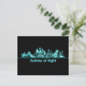 Sydney Skyline Briefkaart (Staand voorkant)