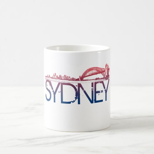Sydney Skyline Design Koffiemok (Center)