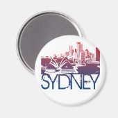 Sydney Skyline Design Magneet (Voorkant / Achterkant)