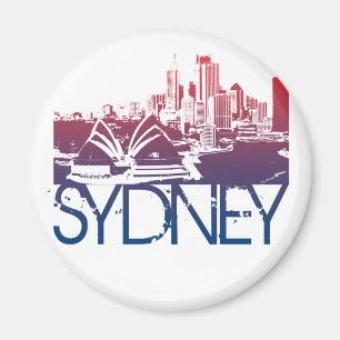 Sydney Skyline Design Magneet