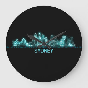 Sydney Skyline Grote Klok