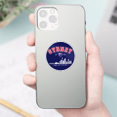 Sydney Skyline Panorama Sticker (Telefoon)