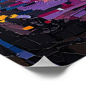 Sydney Skyline Poster – Vibrant Australia Wall Art (Hoek)