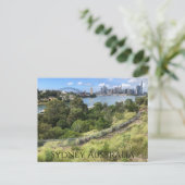 sydney skyline uitzicht briefkaart (Staand voorkant)