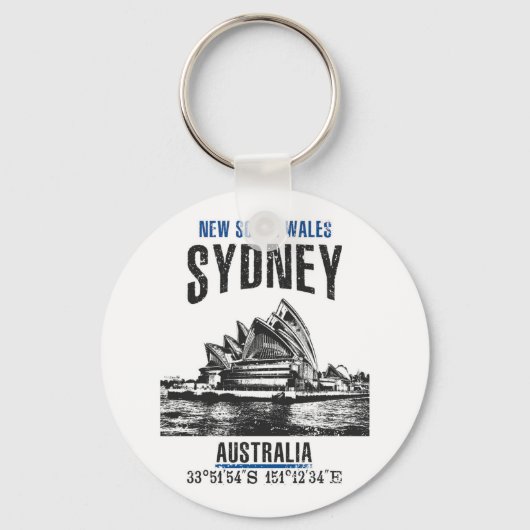 Sydney Sleutelhanger (Voorkant)