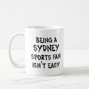 Sydney sportfan, zijnde koffiemok