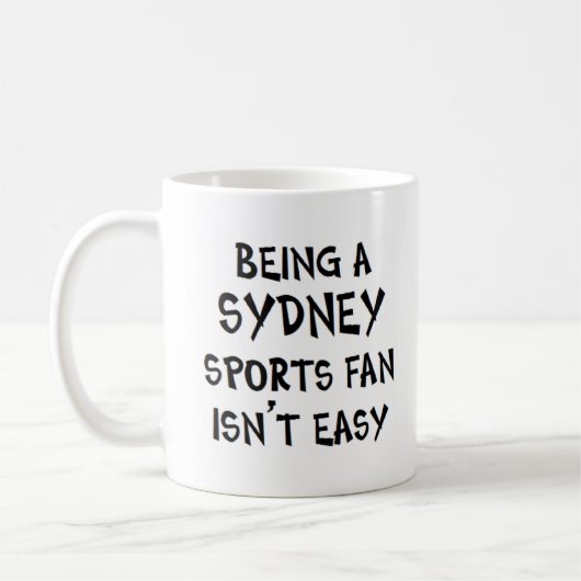sydney sports fan, being koffiemok (Links)