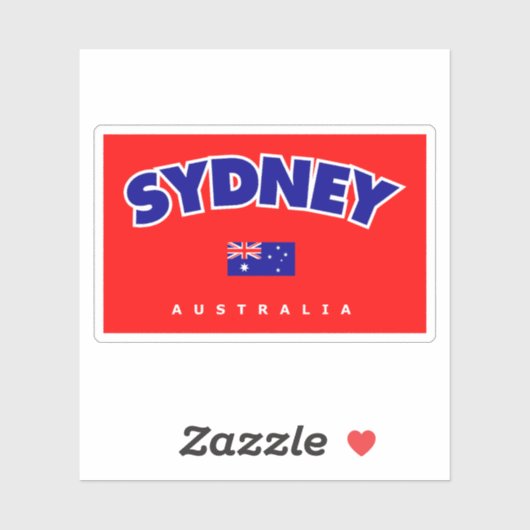 Sydney Sticker (Vel)