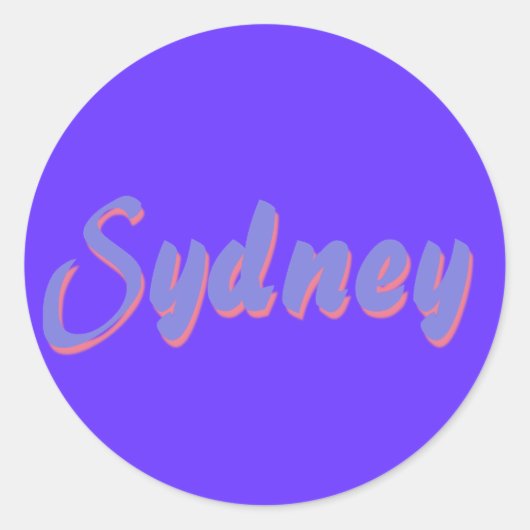 Sydney Stickers (Voorkant)