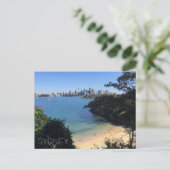 sydney strand skyline briefkaart (Staand voorkant)