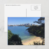 sydney strand skyline briefkaart (Voorkant / Achterkant)
