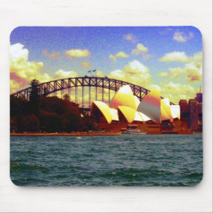 Sydney stylized mousepad muismat