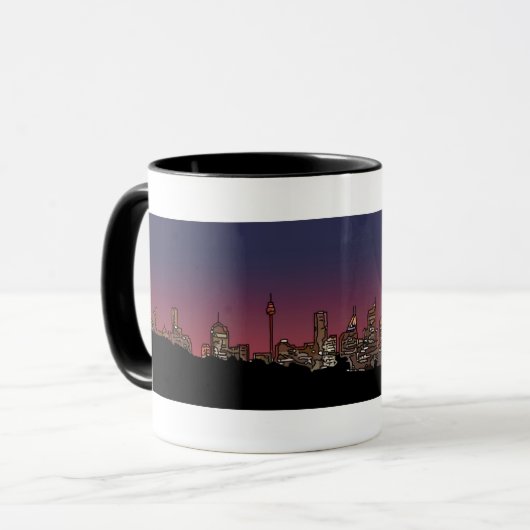 Sydney Sunset Mok (Voorkant links)