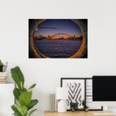 Sydney Sunset Poster (Thuiskantoor)