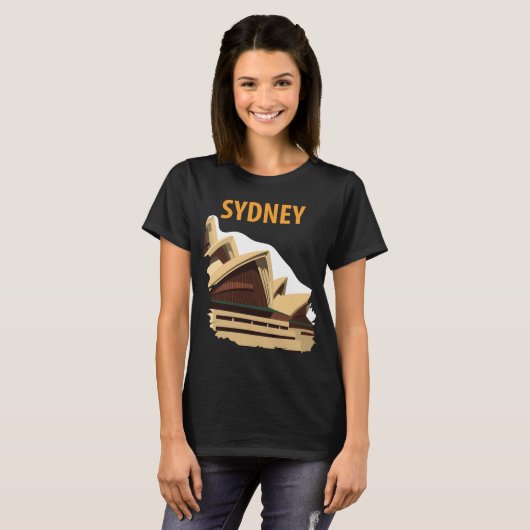 Sydney T-shirt (Voorkant volledig)