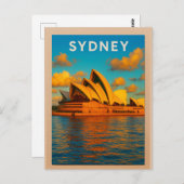 Sydney – The Opera House & Harbour Splendor Briefkaart (Voorkant / Achterkant)