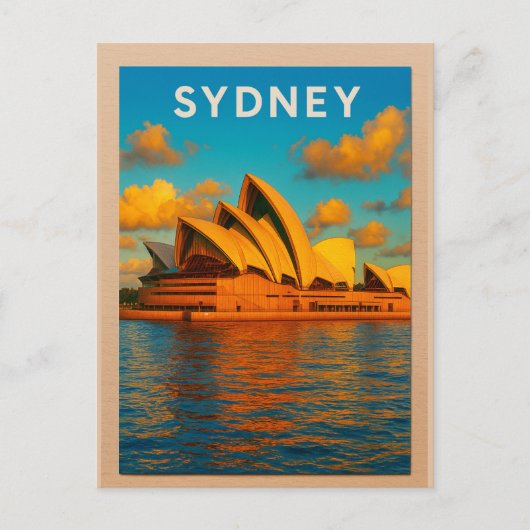 Sydney – The Opera House & Harbour Splendor Briefkaart (Voorkant)