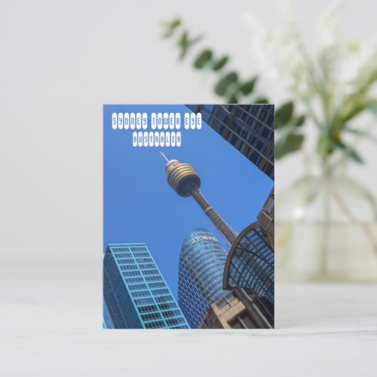 Sydney Tower Eye Briefkaart (Staand voorkant)