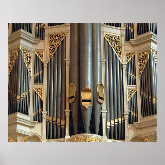 Sydney Town Hall-orgelposter Poster (Voorkant)