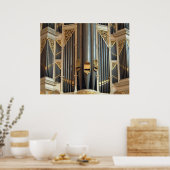 Sydney Town Hall-orgelposter Poster (Keuken)