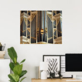 Sydney Town Hall-orgelposter Poster (Thuiskantoor)
