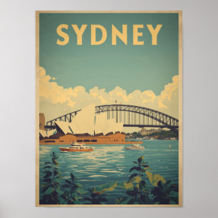  Sydney Travel Poster