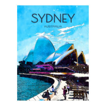 Sydney Travel Poster