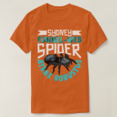 Sydney trechter web spider t-shirt (Design voorkant)