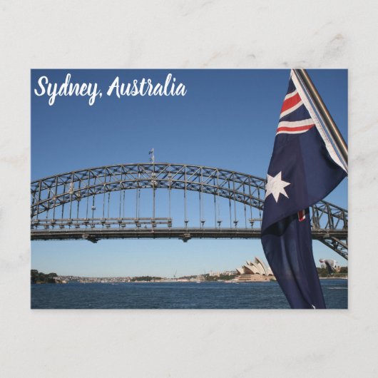 Sydney uit het Briefkaart van de veerboot (Voorkant)