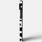 Sydney - Urban Style - Black en White iPhone Case (Achterkant / Links)