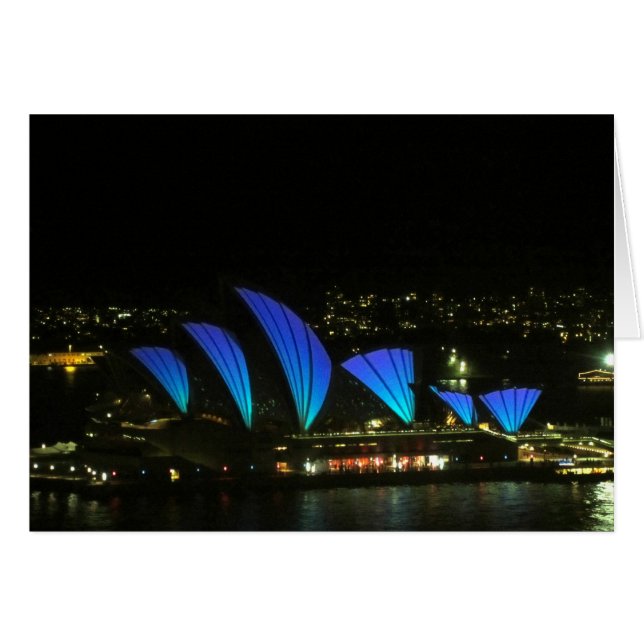 sydney vivid opera blue (Voorkant Horizontaal)