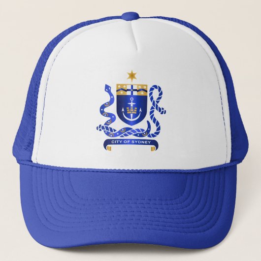 Sydney-wapen Trucker Pet (Voorkant)
