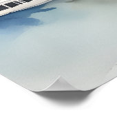 Sydney waterverf kunst poster (Hoek)
