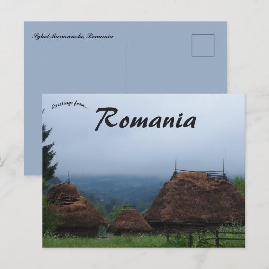 Syhot Marmaroski Romania Briefkaart (Voorkant / Achterkant)