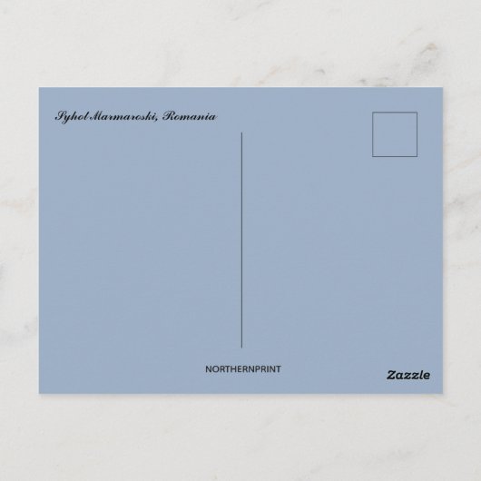 Syhot Marmaroski Romania Briefkaart (Achterkant)