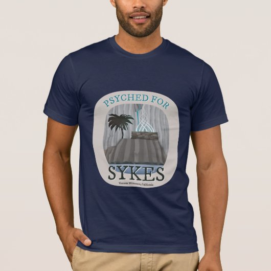 Sykes Camp, Pine Ridge Trail, warmveren T-shirt (Voorkant)