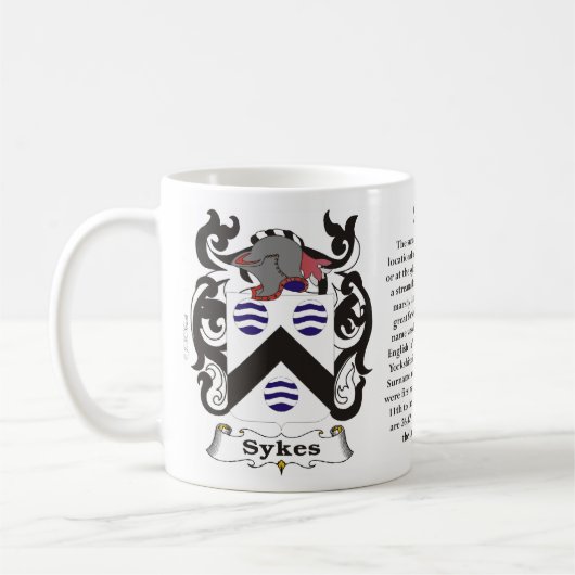 Sykes Family Coat of Arms Mok (Links)