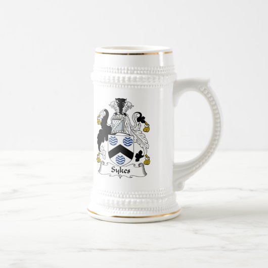Sykes Family Crest Bierpul (Rechts)