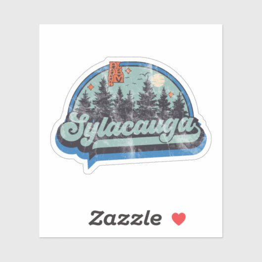 Sylacauga, Alabama Sticker (Vel)