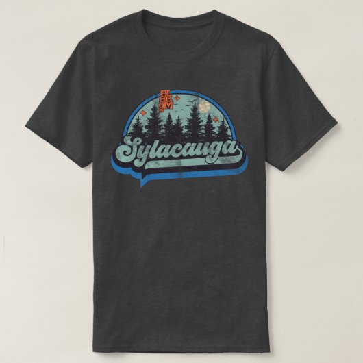 Sylacauga, Alabama T-shirt (Design voorkant)