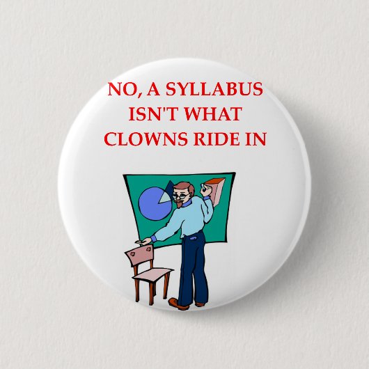 SYLLABUS RONDE BUTTON 5,7 CM (Voorkant)